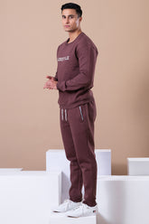 RUDESTYLE PREMIUM ATHLEISURE CO-ORD SET-COCA MOCHA